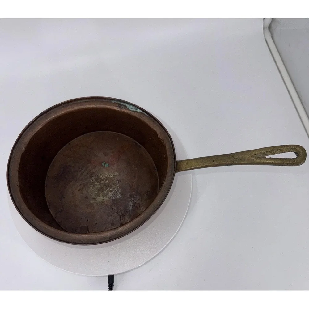 Vintage Copper Saucepan Pot Handmade In Turkey-National‎ Coper Collection